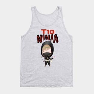 T1D Ninja - Diabetes type 1 Ladies Tank Top